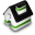 Home Green Icon 32x32 png